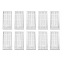 10 vnt. Filtrai ILIFE v1 v5 v5s v3 robotui dulkių siurbliui, atsarginės dalys white