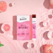 Teazen Kombucha Collagen Jelly Peach 14 packets (14 days’ worth)