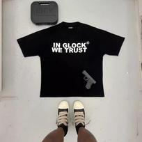 Summer Harajuku Fashion Loose Top Letter Printed Short Sleeved   Men's and Women's Unisex T-shirts S