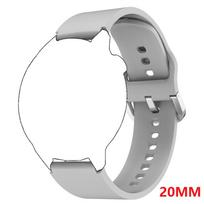SACOSDING 20mm Pink Gray Silicone Strap For Men and Women Watch Bands Replacement Watchband pilka