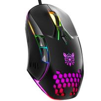 CW902 Wired Gaming Mouse 7 Key RGB Backlit Pc Gamer Mouse Rechargeable 6400 DPI Keyboard Computer Mouse for Laptop 12.5*7.6*4.1cm juoda