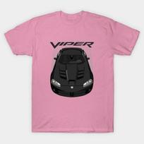 T Shirt Women Viper Srt10 Black Harajuku Print Kawaii Tshirt Summer Short Sleeve Female T-Shirt Top Tee S rožinė