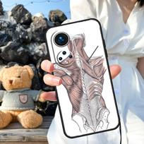 Human Anatomy Case For Honor X9b X8b X8 X9 X6a X7a X8a X9a Honor Magic 6 5 Pro 50 70 90 Lite Back Cover Honor 10 black