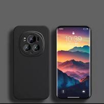 Dėl Honor Magic 6 Pro skysto silikono dėklas Magic 6 Pro dangtelis Funda Coque minkštas TPU telefono bamperis dėl Honor Magic 6 Pro For Magic 6 Pro juoda