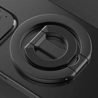 Magnetinis žiedas-laikiklis telefonui su MagSafe, dvipusis, nešiojamas, sulankstomas, mobiliesiems telefonams, telefono priedai, atraminis laikiklis, Grip Tok, skirtas iPhone 16/15/14 juoda