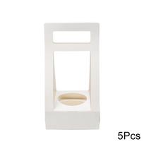 5pcs Paper Wedding Succulent Plants Box Birthday Party Plants Wraps Bags Home Decoration Flower Packaging Bag With Handle