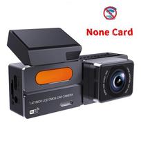 2K Automobilinis DVR Dvigubos Objektyvo Vaizdo Registratorius Automobiliams, Dvigubos Kameros Priekinė 1440P ir Galinė 1080P Su 1,47 Colio Single Lens juoda