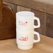 Christmas Glass Coffee Mug, 8 Oz Clear Coffee Mug. Similar To The Texture Of Jade, Lead-Free BPA, Suitable For Christmas Gifts, 201-300ml
