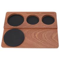 Kavos presavimo stotelė Medinė neslystanti kavos padėkliukas presavimo laikiklis 51 mm 54 mm 58 mm presui