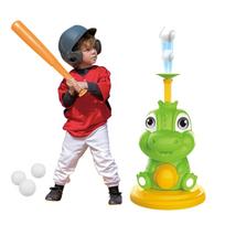 Dinosaur Baseball Catapult Serve Set, Outdoor Casual Baseball Sports Toy Gift One Size