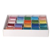 20pcs Braclet String 328ft Cuttable 0.2mm 3 Shares DIY Bead String Necklace String for Glass Bead