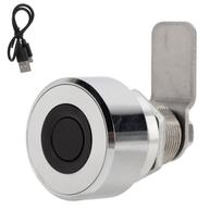 Fingerprint Lock USB Charging 0.5 Seconds Recognition Locks for Drawers Office Cabinets