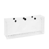 Skaidrus maišas žuvų stebėjimui su matavimo skale, užsegamas spaude, neperšlampamas, pagamintas iš PVC, lengvas, nešiojamas, lauko, sulankstomas, skirtas žuvų stebėjimui ir laikymui skaidri