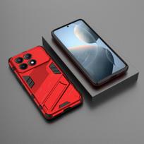 Dėl Xiaomi Redmi K70 Pro K70E Smūgiams atsparus šarvuotas telefono dėklas Dėl Xiaomi POCO X6 Pro Redmi K70 Kritimui atsparus apsauginis galinis dangtelis For Redmi K70 raudona