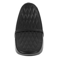Motorcycle Seat Cushion Waterproof Shock Absorption Comfortable Foam Cushions Replacement for Dax black