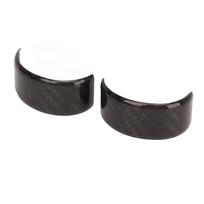 Steering Wheel Trim Circle Carbon Fiber Steering Wheel Trim Ring Cove Replacement for Chevy