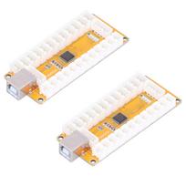 QM070908 Zero Latency Game USB Encoder Gamepad Controller Encoder for Switch Game Player