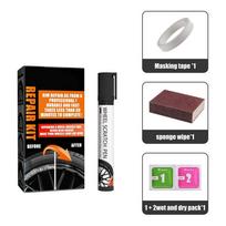 Scratch Repair Pen Car Parts Scratch Repair Wheel Rim Steel Tape Touch Up Paint