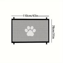 Portable Dog Net Doors, Dog Isolation Nets, Cat and Dog Safety Fences, and Non Perforated Pet Supplies to Ensure Pet Safety