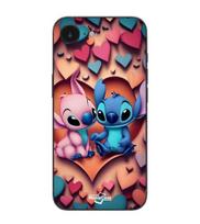 Maniacase Case For Iphone 16E Stitch Angel Colorful Heart juoda