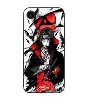 Maniacase Case For Iphone 16E Demon Slayer Kimetsu no Yaiba Itachi Uchiha juoda