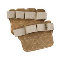 Weight Lifting Grip Pads Palm Guards for Bodybuilding Powerlifting Dumbbell geltona