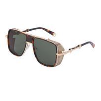 Steampunk Sunglasses Men'S Uv Protection All-Inclusive Sunscreen Sunglasses Women'S Trendy Glasses gray