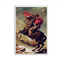 Napoleonas kerta Alpes Šv. Bernardo Dekoratyviniai pakabinimai Sienos figūra Sodo apdaila Drobė Tapyba Sienos Meno Virtuvė 21*30cm