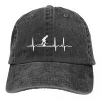 Išplauta vyriška beisbolo kepuraitė Slidinėjimo įranga Trucker Snapback Kaubojiškos kepurės Tėčio kepurė Kroso kroso Slidinėjimo Kroso Golfo kepurės Adjustable pilka spalva