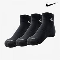 Nike Galleria Nike Plus Cushion Ankle Black Socks 3 Pairs Sx6890 010 24M black