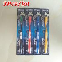 10pcs Toothbrush Soft Bristle Adult Bamboo Charcoal Household Fine Wool Toothbrush Antibacterial for Family Women and Men gray