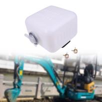 Overflow Coolant Bottle with Stand Excavator Cooling System Sturdy Maintenance Clip Lightweight