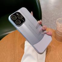 IPhone 16 Matte Finish Leather Phone Case for IPhone 16 15 Plus 14 13 12 11 Pro Max Plastic Hard Shell Lens Protective Cover For iPhone 15 Pro Max