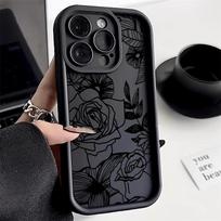 Silicon Flower Case For Samsung Galaxy S24 Ultra A55 5G A54 A35 A34 A33 A32 A15 A14 A13 A12 A53 A52s S23 S22 S20 S21 FE Funda S22