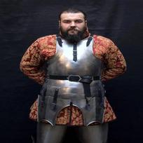 Handcrafted 15th Century Medieval Cuirass  Half Body Armor Suit, Medieval Knight Armor  Cosplay Black Armor, Reenactment gift item.