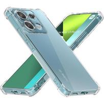 Case for Xiaomi Redmi Note 13 PRO 5G - Shockproof Soft TPU Transparent Protection Phonillico® skaidri