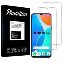 Tempered Glass for Honor X6 [Pack 2] Phonillico® Screen Protector Glass Film skaidri