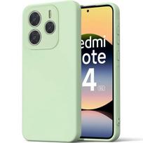 Case for Xiaomi Redmi Note 14 5G (not for 4G) - Green Anti-Scratch Silicone - EFConnection®