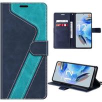 Case for Xiaomi Redmi Note 12 Pro 5G - PU Leather - Card Pocket - Adjustable Stand - Blue