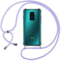 Case for Redmi Note 9 (6.53 ) - E.F.CONNECTION - Flexible - Transparent-Violet