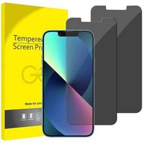 E.F.Connection - 3 pieces Tempered Glass Anti-Spy For iPhone 13 mini (5.4 )