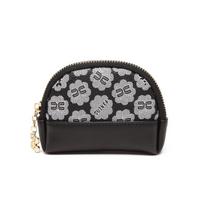 Zipper Clutch, European and American Women's Coin Purse, Women's Purse, Short Printed Bag