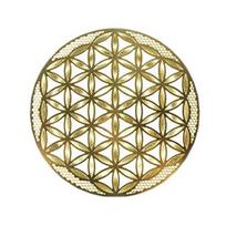 CRYSTAL MIND Energy Card 19FW Miscellaneous Goods Flower of Life / [Activation] (Gold)