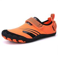 Five-finger Trekking Diving Shoes Quick Drying Amphibious Swimming Shoes Outdoor Sports Beach Wading River Shoes Men 44 oranžinė