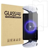 Tempered Glass for Sony Playstation PS5 Portal [Pack of 2] Scratch Resistant Screen Protector Glass Phonillico® skaidri