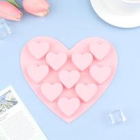 3D Porėtas Drugelio Silikoninis Sausainių Kepimo Forma Širdelės Šokoladinių Saldainių Želė Ledo Orkaitės Forma Pyragų Dekoravimui Muilo Žvakių Gamybos Rinkinys