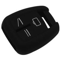 jingyuqin 3 Buttons Silicone Remote Key Cover Case For Opel Vauxhall Frontera Omega juoda