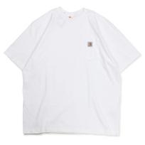 Carhartt carhartt WORKER POCKET short sleeve cotton K87 white white XL S/S T-SHIRTS T-shirt [item] balta