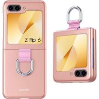 Case for Samsung Galaxy Z Flip 6, Shockproof Protection with Loop - Pink