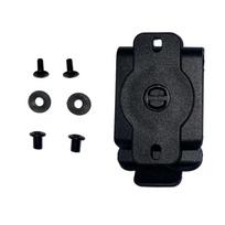 1/2Set Tactically Knife Holster Back Clip 360 Degree Rotating K Sheath Back Clip Belt Clip with Screws Easy to Carry 1Set